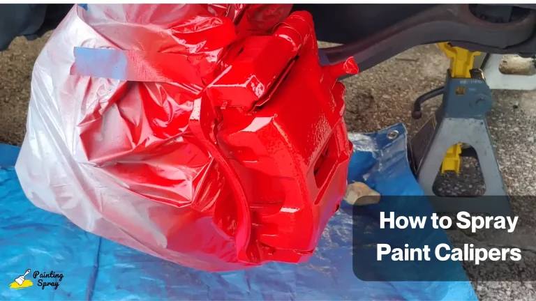 How to Spray Paint Calipers: A Step-by-Step Guide for Car Enthusiasts 8 freshly spray painted red brake calipers
