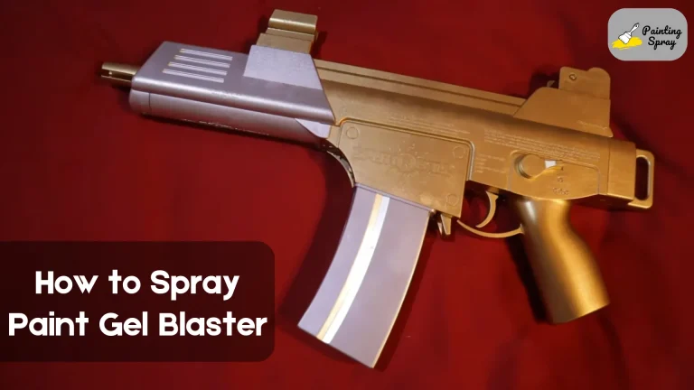 How to Spray Paint Gel Blaster: A Step-by-Step Guide 2 Freshly spray painted gel blaster gun after final look