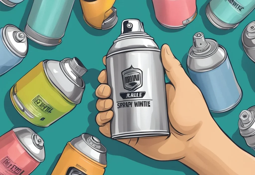 How to Spray Paint Chrome: A Step-by-Step Guide for a Flawless Finish 2 A hand holding a can of chrome spray paint, priming a smooth surface with even, sweeping motions