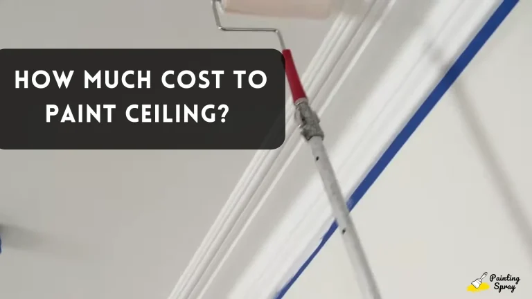 painting ceiling with roller
