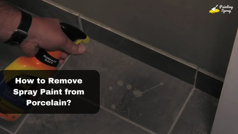How to Remove Spray Paint from Porcelain: Effective Methods and Tips 3 removing spray paint from porcelain surface