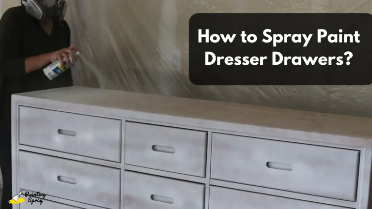 How to Spray Paint Dresser Drawers: A Step-by-Step Guide for a Fresh Look 4 spray painting dresser drawers in silver color
