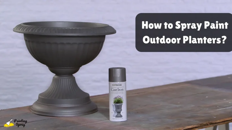 How to Spray Paint Outdoor Planters: A Step-by-Step Guide for a Fresh Look 8 spray painted outdoor planter drying